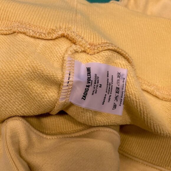 ZADIG & VOLTAIRE Georgy Band of Sisters Sweatshirt color: Sugar - Picture 8 of 10